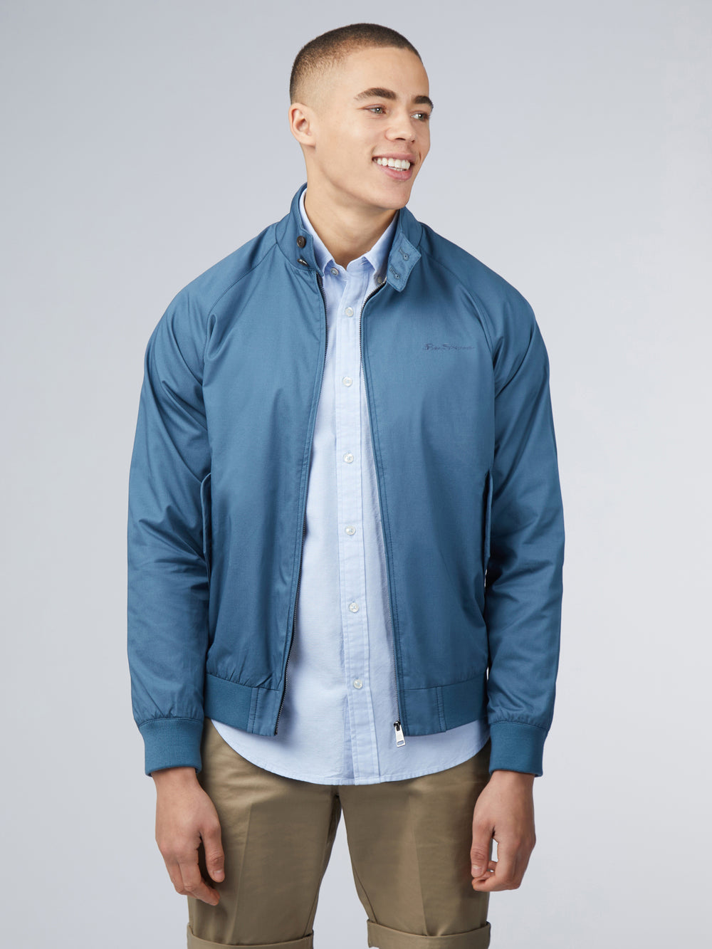 Vestes Ben Sherman Signature Harrington Turquoise | BFL-64821500